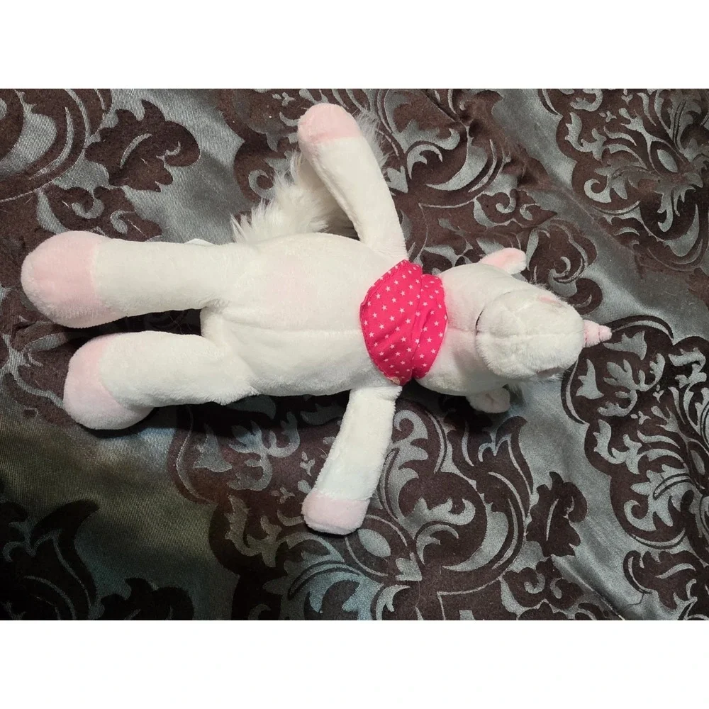 Ferrero Kinder Surprise‎ Plush White pink unicorn polka dot Bandana Scarf